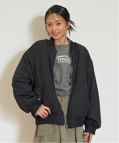 セール】ボアリバーシブルMA1（ブルゾン）｜LOVETOXIC（ラブトキシック