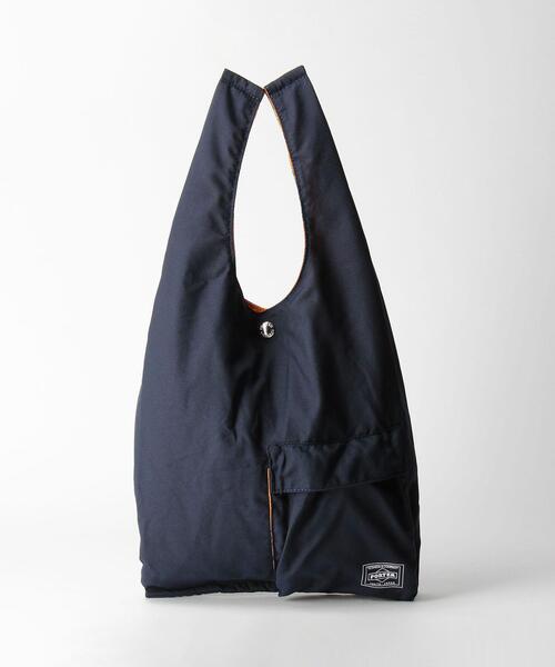チ*猫様 PORTER ネイビー エコバッグ 最終値下げ チ*猫様 PORTER