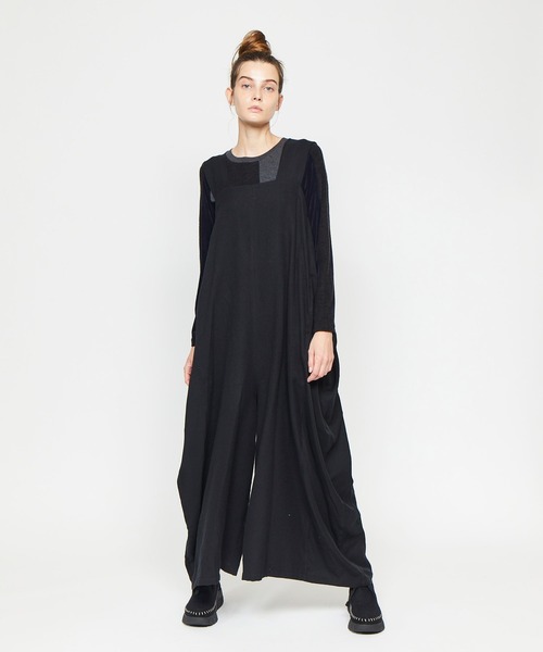 gomme（ゴム）の「エクセルツイル ワイドオールインワン（つなぎ