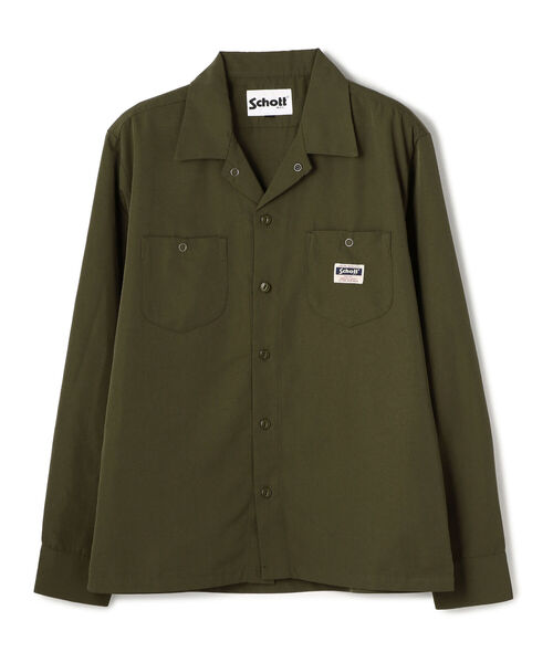 schott（ショット）の「Schott/ショット/LS TC WORK SHIRT/ワーク