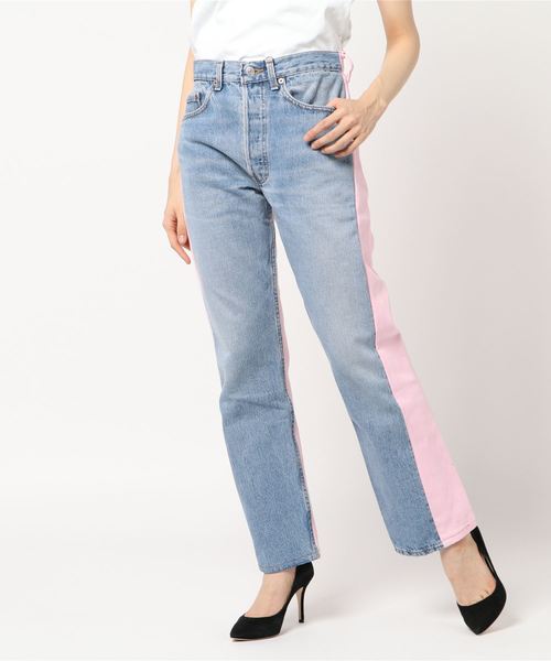 BLESS（ブレス）の「BLESS ブレス / FRONT BLOCK JEANS（デニムパンツ