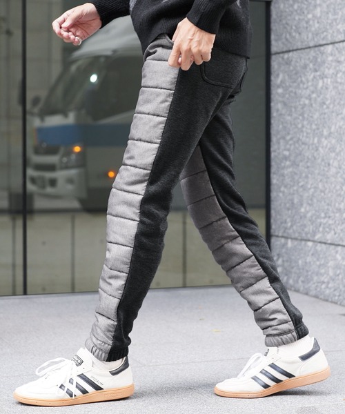 roshell（ロシェル）の「裏起毛ジャージ切替サーモ中綿ダウンジョガー