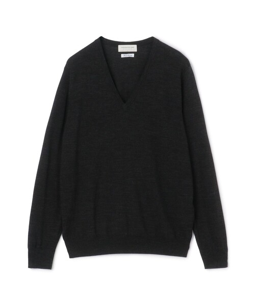 TOMORROWLAND tricot スーパーファインメリノウール Vネックプル