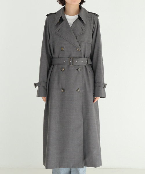 Deuxieme Classe（ドゥーズィエムクラス）の「Grey トレンチ コート