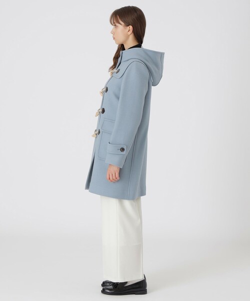 セール】ツイルメルトンダッフルコート（ダッフルコート）｜BLUE LABEL