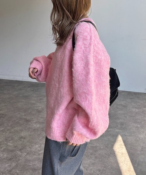 CPCM（シーピーシーエム）の「MIX糸モヘアライクニット（ニット