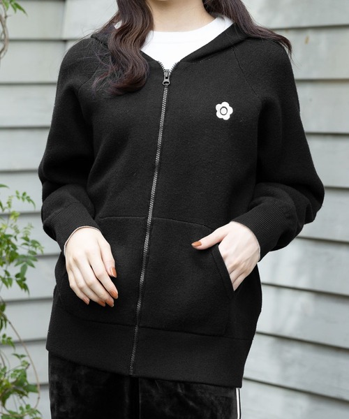 MARY QUANT（マリークワント）の「ダブルフェイスニットデイジー