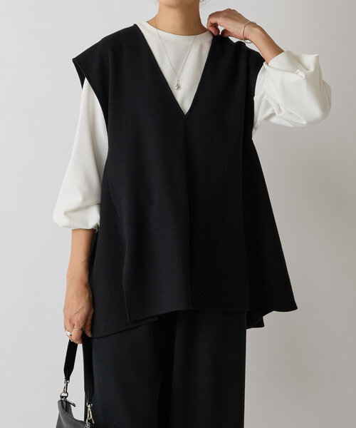 BEARDSLEY（ビアズリー）の「ブークレフレアーベスト（シャツ/ブラウス