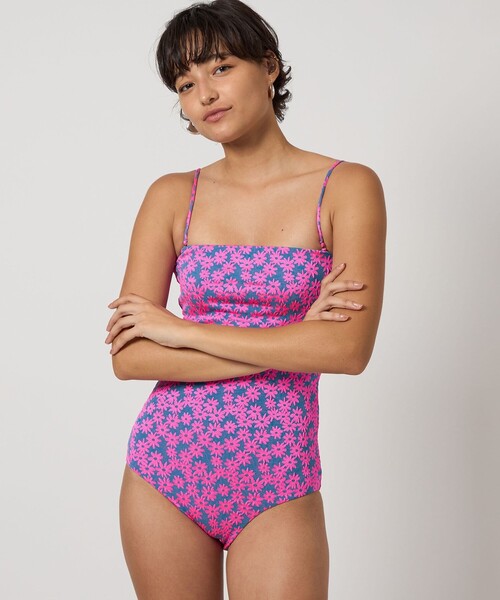 Lepidos レピドス 4wayフラワー柄ワンピース水着 【公式通販】