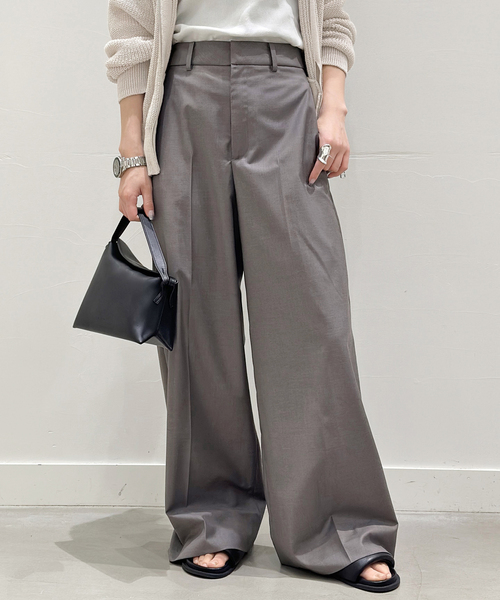 Light T/R wide Pants（スラックス）｜AP STUDIO（エーピー