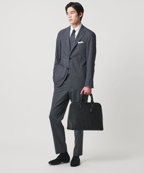 レザー ラウンド ブリーフケース（ビジネスバッグ）｜UNITED ARROWS