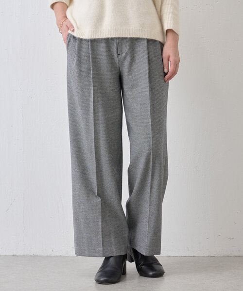 BEARDSLEY（ビアズリー）の「両面起毛ストレートタックパンツ（その他