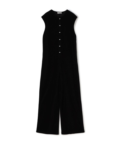 MACPHEE（マカフィー）の「コットンポリエステルベロア オールインワン