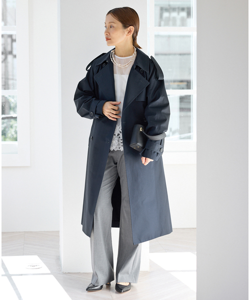 IENA（イエナ）の「トレンチロングコート（トレンチコート）」 - WEAR