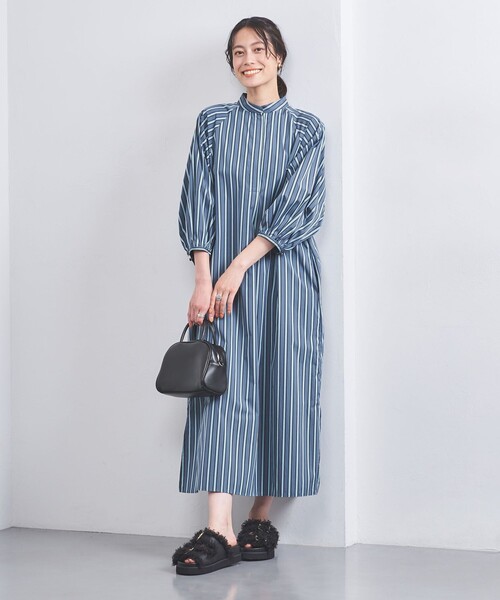 未使用ドゥロワー ストライプワンピース ドゥロワー ツリ裏毛