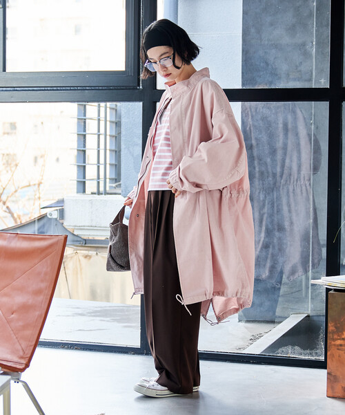 M-65 フェード加工 ロング モッズコート（モッズコート）｜FREAK'S