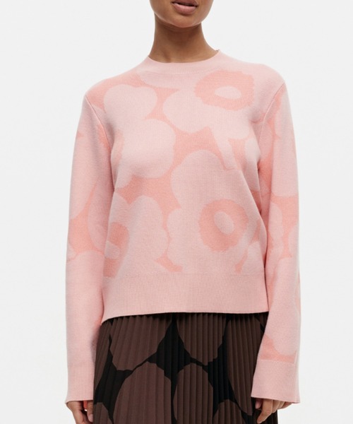 marimekko（マリメッコ）の「Unikko / Kalotti knitted wool pullover