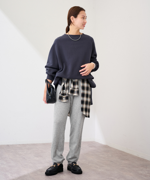 みーちゃん様 C6687 カシミヤニット×パンツコーデ みーちゃん様 C6687