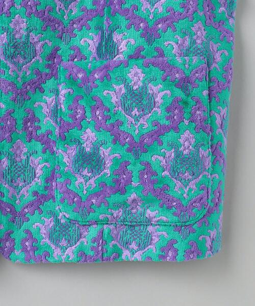 6（ロク）の「＜6(ROKU)＞カットパイル ジャカード ベスト（ベスト