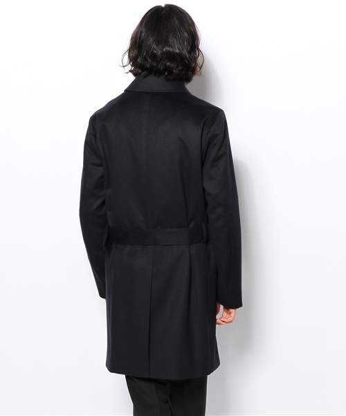 EDIFICE（エディフィス）の「ウールカシミア ベルテッドコート（ステン