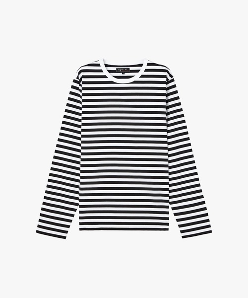 J008 TS ボーダーTシャツ（Tシャツ/カットソー）｜agnes b