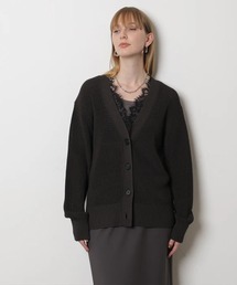 裾レースハイゲージニット（ニット/セーター）｜CADUNE（カデュネ）の