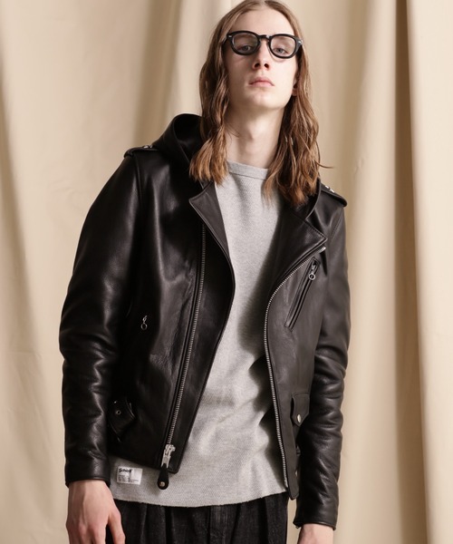 Schott/ショット/503HDT HOODED ONESTAR/フード ワンスターライダース