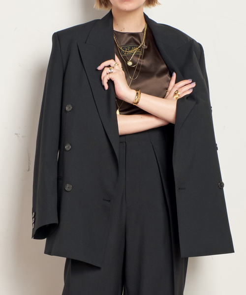 セール】【TONYWACK/トニーワック】LIGHT WOOL OVERSIZED BLAZER