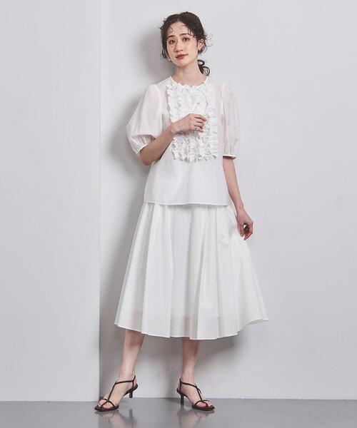 ともみ Admiral ホワイト フレアスカート ともみ Admiral ホワイト