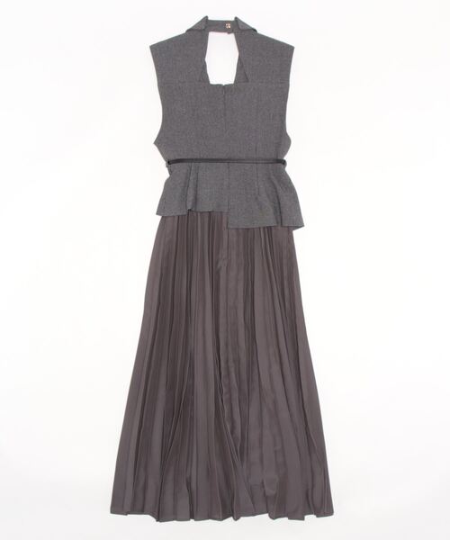 SNIDEL（スナイデル）の「ジレディティールジャンスカ（ワンピース