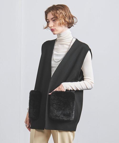 UNITED ARROWS（ユナイテッドアローズ）の「ポケット ファー ベスト