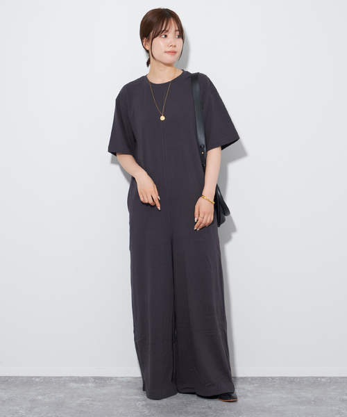 plage（プラージュ）の「nep cotton オールインワン（つなぎ