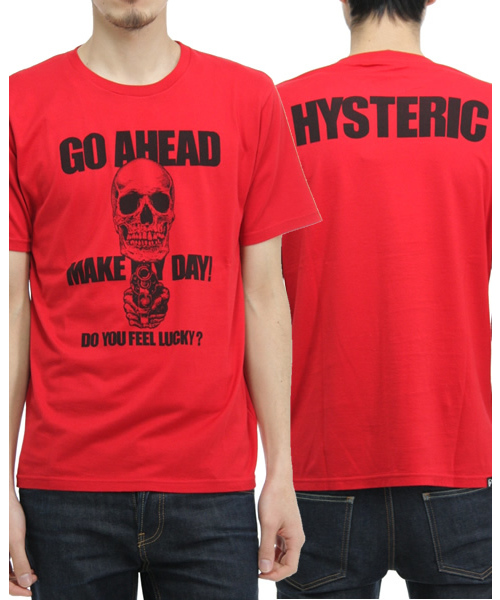 HYSTERIC GLAMOUR（ヒステリックグラマー）の「GO AHEAD ptT-SH（T