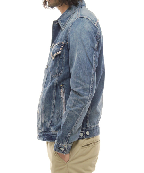 HYSTERIC GLAMOUR（ヒステリックグラマー）の「SP加工デニムスタッズ付