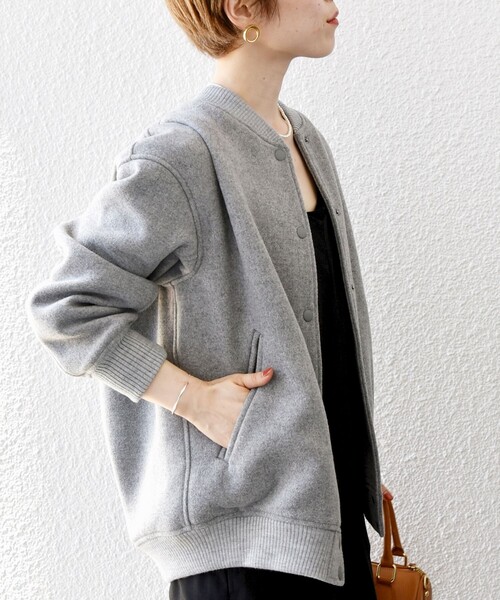 WEB限定】SHIPS any: バーシティ ジャケット 25AW（スタジャン