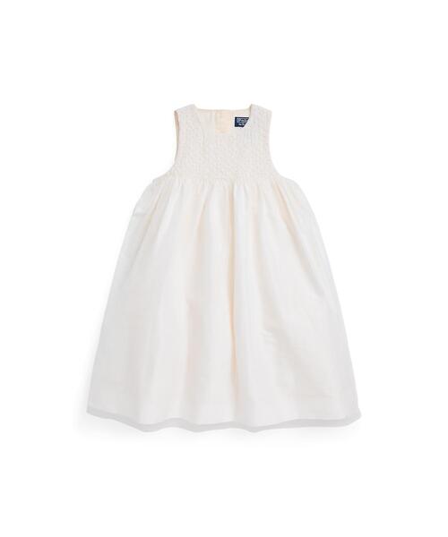 セール】ハンドスモックド チュール ドレス（ワンピース）｜POLO RALPH