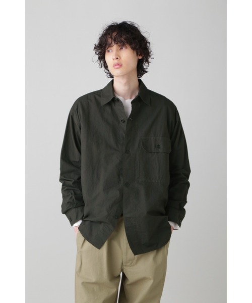 MHL.（エムエイチエル）の「WA-SHI COTTON POPLIN（シャツ/ブラウス