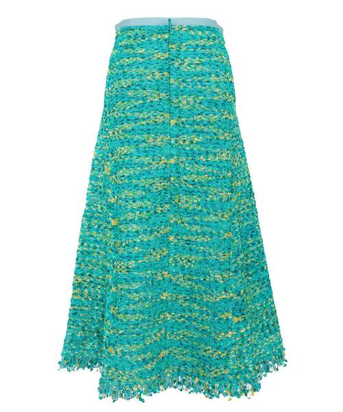 Drawer（ドゥロワー）の「Drawer 12Gミックスフリンジニットスカート