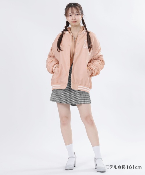 ナイロンスタジャン ブルゾン（スタジャン）｜MARY QUANT（マリー