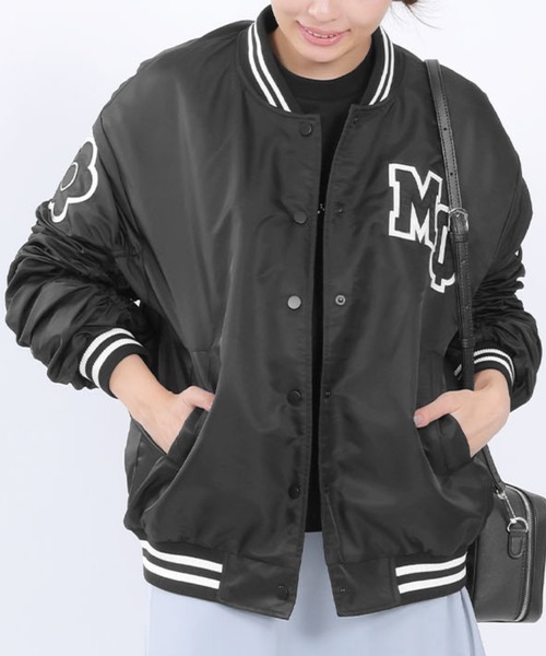 ナイロンスタジャン ブルゾン（スタジャン）｜MARY QUANT（マリー