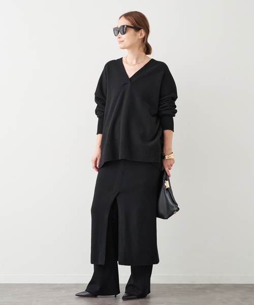 セール】*追加 OLBIA Vネック プルオーバー（ニット/セーター