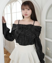 トップス（ブラック/黒色系・リボン）ファッション通販 - ZOZOTOWN