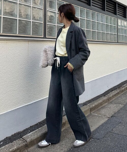 セール】【5サイズ展開/低身長・高身長対応】デイリーイージーワイド