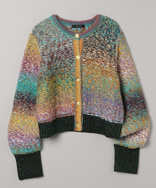 JEANASIS（ジーナシス）の「3Gカラフルジャガードレトロクルー