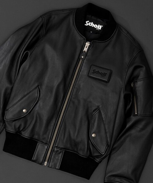 schott（ショット）の「SCHOTT / ショット 別注 レザーMA-1（MA-1