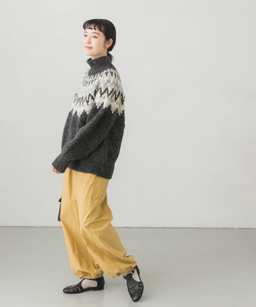 かぐれ（カグレ）の「ノルディックタートルニット（ニット/セーター