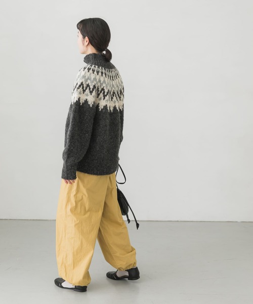 かぐれ（カグレ）の「ノルディックタートルニット（ニット/セーター