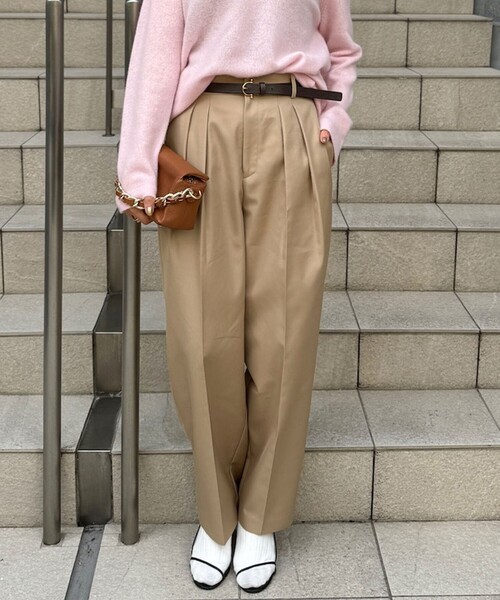 NOLLEY'S Sophi（ノーリーズソフィ）の「ウォッシャブルツイルワイド