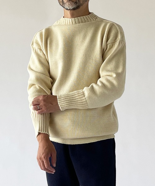 ルトリコチュール サイズ40 100%ウールセーター Le Tricoteur（ル