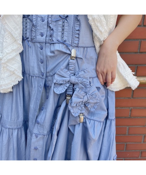 PINK HOUSE（ピンクハウス）の「リボン付きたくし上げベルトクリップ2